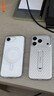 亿色适用iPhone17e手机壳苹果17e/16e磁吸壳透明全包防摔保护套MagSafe无线充电超薄软边硬壳简约ins款 【剔透白】磁吸软边硬背壳 iPhone17e/16e【真机开模】 实拍图