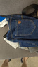 真维斯（Jeanswest）牛仔裤男士2026春夏潮牌宽松直筒休闲商务长裤子男蓝色34 实拍图