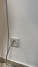 西门子（SIEMENS）致典雅白开关插座面板 五孔电源墙壁插头插座86型旗舰 全屋套装 错位斜五孔十只装 更便宜 实拍图