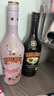百利（Baileys）【年少有为同款】甜酒力娇酒粉色酒组合装 原味700ml+草莓味700ml 实拍图