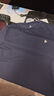 杰克·琼斯（JACK&JONES）26年男装四季打底T恤男士凉感透气多色情侣款短袖t恤水洗不易走形 海军蓝E38 L 180 实拍图