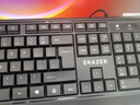 联想生态品牌异能者 有线键盘 商务办公键盘 台式机/小新笔记本适用 防泼溅 手托键盘有线  黑色K102 实拍图