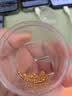 洲足金999金珠黄金小金珠金豆古法金珠DIY配件散珠隔珠路路通转运珠 3mm金珠  合单满 0.16g 包邮 多颗混发约0.08g 实拍图