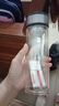 【京东物流配送】高硼硅双层玻璃杯大容量泡茶杯水杯子茶水分离杯 【双层加厚】茶杯350ml1只 实拍图