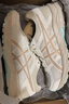 亚瑟士ASICS女鞋网面跑鞋百搭缓震运动鞋透气跑步鞋 GEL-CONTEND 4 米色/藕粉 37 实拍图