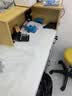 收银台美发接待台网红潮店吧台小型简约现代服装店前台便利店柜台 金丝橡木+白色柜体【右转角】 送货入户100*45*100 实拍图