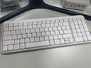 罗技（Logitech）MK251无线蓝牙键盘鼠标套装 办公商务笔记本电脑 数字键盘99键白色键鼠套装（K251键盘+M196鼠标） 实拍图