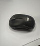 罗技（Logitech）M185鼠标 无线鼠标 办公鼠标 对称鼠标 黑色灰边 带无线2.4G接收器 实拍图