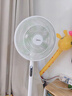 美的（Midea）【幸运草安睡1S】一级能效直流变频声控电风扇家用遥控卧室静音落地扇台式桌面抗菌大风力转页扇 实拍图
