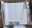 公牛（BULL）开关插座 G12系列 四开单控开关86型大面板开关G12K411 象牙白 实拍图