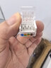 毕亚兹 六类网络模块CAT6千兆免打模块 RJ45水晶头母座网线口电脑插座免打线钳刀90°兼容86型面板10个装 实拍图