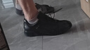 爱步（ECCO）商务休闲鞋男 透气低帮牛皮鞋  雅仕207124 黑色(建议正码正拍) 晒单实拍图
