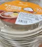 云蕾一次性碗圆形饭盒带盖打包盒汤饭加厚玉米淀粉餐具350ml*50只 实拍图