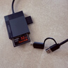 绿联USB/Type-C读卡器3.0高速 支持SD/TF/CF/MS相机监控内存卡多卡多读 适用电脑苹果17/16/iPad/手机 实拍图