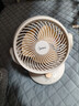 美的（Midea）【小型风扇】轻音台式桌面空气循环扇家用柔风电风扇宿舍办公迷你台扇落地扇空调伴侣 GAF18AD 实拍图