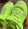 卡尔美（KELME）儿童足球鞋TF碎钉魔术贴免系带防滑耐磨球鞋 果绿  37  实拍图