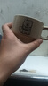 马克杯ins风萨摩叠叠学生牛奶杯可爱大容量喝水杯家用陶瓷杯 咖色小狗摩叠叠杯 实拍图