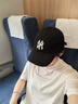 MLB帽子男女款棒球帽软顶鸭舌帽运动帽KARINA同款3ACP6601N-50BKS-F 实拍图