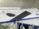 AOC KM160键盘鼠标套装 有线键鼠套装 全尺寸商务办公 防泼溅 笔记本电脑键盘 黑色 实拍图