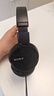 索尼（SONY） MDR-ZX110AP 耳机头戴式重低音手机电脑游戏有线耳机学生上网课学习办公耳麦 黑色 实拍图
