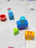 Hape(德国)婴幼儿启蒙益智玩具 奇趣创意几何拼搭软胶大颗粒积木E9859 实拍图