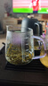高茗 公道杯耐热玻璃透明一体月牙过滤茶水分离杯泡茶公杯分茶器茶具 月落公杯450ml 实拍图