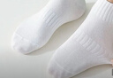 棉十三袜子男夏季薄款男袜新疆棉10A抗菌防臭纯色黑白色潮短袜运动风 实拍图