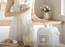 美的（Midea）升级款电压力锅小型2-3人 1.8L白玉晶釜 一键排气 免浸泡杂粮饭1-3人家用MY-E2400电饭煲高压锅 实拍图