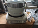 美的（Midea）电煮锅 小电锅 电蒸锅 电火锅 电热锅 分体式可拆洗 2.6L学生宿舍多功能锅 泡面锅 XZC2061 配蒸笼 实拍图