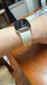 Apple/苹果 Watch S11 智能手表GPS+蜂窝款42毫米玫瑰金色铝金属表壳淡桃粉色运动型表带S/M MF984CH/B 实拍图