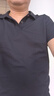 京东京造夏季运动短袖男士t恤polo衫男跑步健身户外速干衣服 黑色红点款 L 实拍图