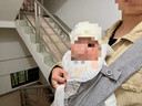 COOKSS婴儿背带抱娃神器婴儿双肩前抱式宝宝大童0-3岁简易纯棉防晒透气 实拍图