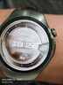 华为HUAWEI WATCH 5 46mm高端款航天级钛合金表壳木星棕素皮复合表带X-TAP智感窗eSIM 实拍图