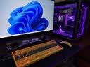 惠普（HP）GT98Ultra机械键盘 无线蓝牙三模电竞游戏键盘 高配热升华键帽 Gasket客制化 闪电黄圣代冰淇淋轴 实拍图