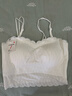 FitonTon吊带背心女夏季带胸垫蕾丝细肩带遮副乳内搭外穿打底美背内衣 实拍图