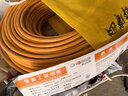 秋叶原（CHOSEAL）六类网线 双屏蔽 抗干扰降衰减千兆纯铜 POE供电工程家装安全传输网线 橙 100米 QS2605T100S 实拍图