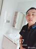 九牧（JOMOO）小牧卫浴实木浴室柜卫生间洗手脸盆柜组合陶瓷一体洗漱台健康环保 感应镜面灯/美妆架/隐藏抽纸孔 【100CM】 实拍图
