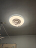 美的（Midea）吊扇灯风扇灯一体36瓦餐厅客厅卧室led吊灯遥控三色摇头扇熟睡风 实拍图