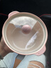 粉色蝴蝶结大号陶瓷泡面带盖螺蛳粉碗面碗高颜值釉下彩好看少女心 【粉色】 蝴蝶结-泡面碗 泡面碗+盖 【二件套】 实拍图