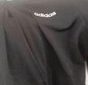 adidas休闲舒适三条纹立领夹克外套男装秋季阿迪达斯官方轻运动   黑色/白（推荐选大一码）   S 实拍图
