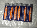 【拍2单才发货!】5号7号干电池1.5V阅读台灯电筒户外露营灯具配件 5号电池 6个装 1.5V 1.5V 实拍图