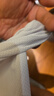 蕉内（Bananain）棉棉305H男女士睡衣睡裤纯棉情侣家居服套装春夏季长袖长裤不闷汗 【女士】冰岛紫条纹 L 实拍图