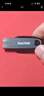 闪迪（SanDisk）128GB USB3.2 U盘 CZ550黑色 读速100MB/s 安全加密 数据恢复 学习办公电脑车载 高速大容量优盘 实拍图
