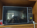 美的（Midea）微波炉家用小型20升转盘加热 智能菜单 一键解冻 杀菌电子除味 薄膜按键（M1-L213C） 实拍图