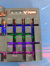 雷柏（Rapoo）V500PRO 有线背光机械键盘 104键全尺寸游戏电竞笔记本电脑多媒体办公吃鸡全键无冲键盘 黑轴 实拍图