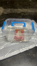 透明首饰盒可装发圈发夹玩具杂物碎物品整理塑料加厚 【蓝色】19.5*15*10cm（带盖子） 1个装 实拍图