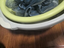 千鸿 脸盆含护手约42CM单只装加厚塑料盆厨房洗菜盆QH-01032颜色随机 实拍图