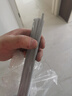 好太太（Hotata）双杆手摇晾衣架阳台室内升降晒衣架铝合金晾衣杆 Y022-银黑2米 实拍图