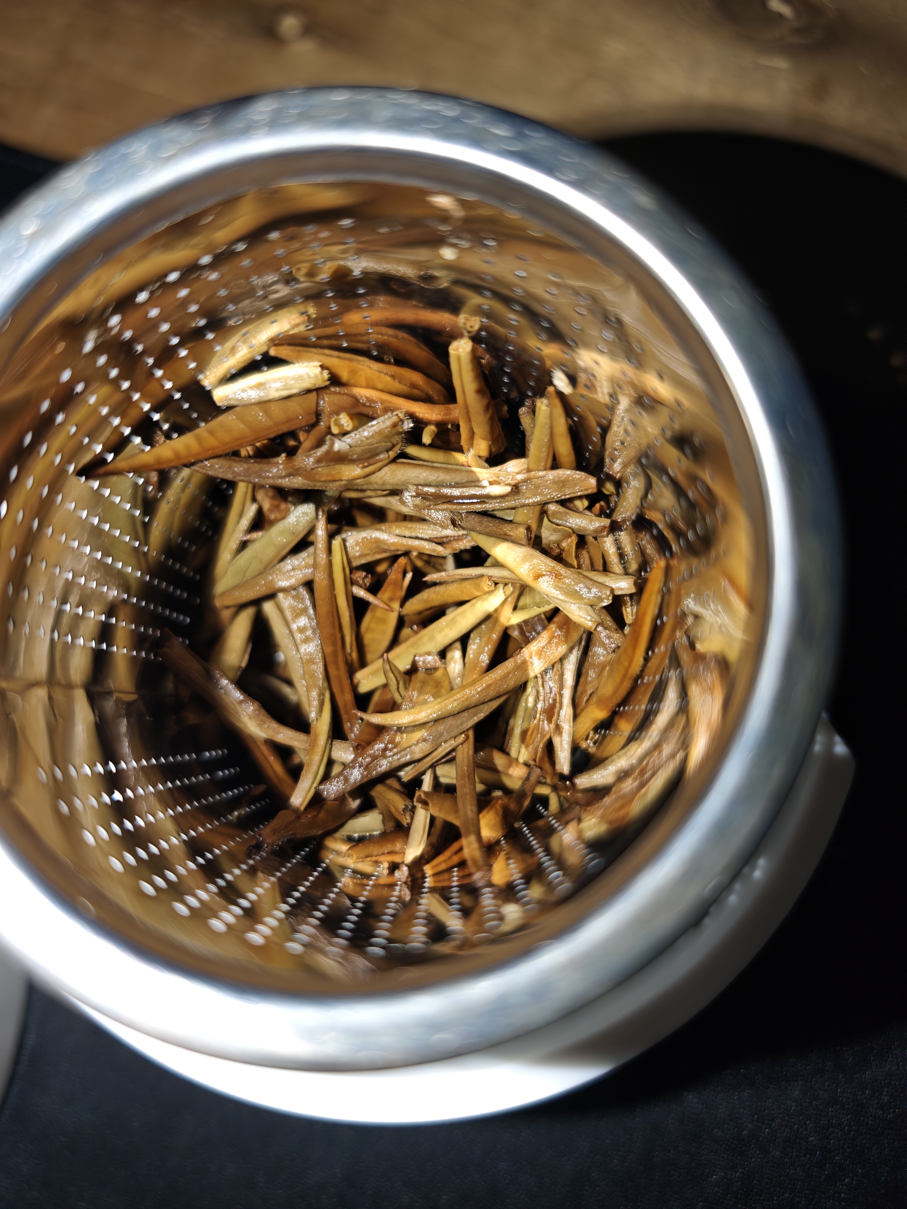 匠界白毫银针白茶茶叶云南月光白毫银针特级头采芽头罐装50g礼盒送礼 实拍图