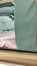 百草园牛津布艺收纳箱衣服棉被整理箱储物箱盒百纳箱66L2个装青石绿 实拍图